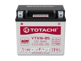 TOTACHI YTX16-BS AGM 12В 16 а/ч пп